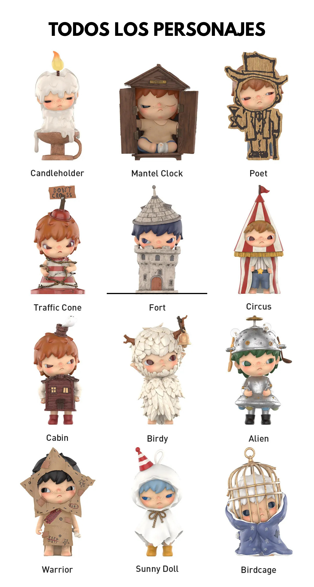 Hirono Shelter Series—Figuras